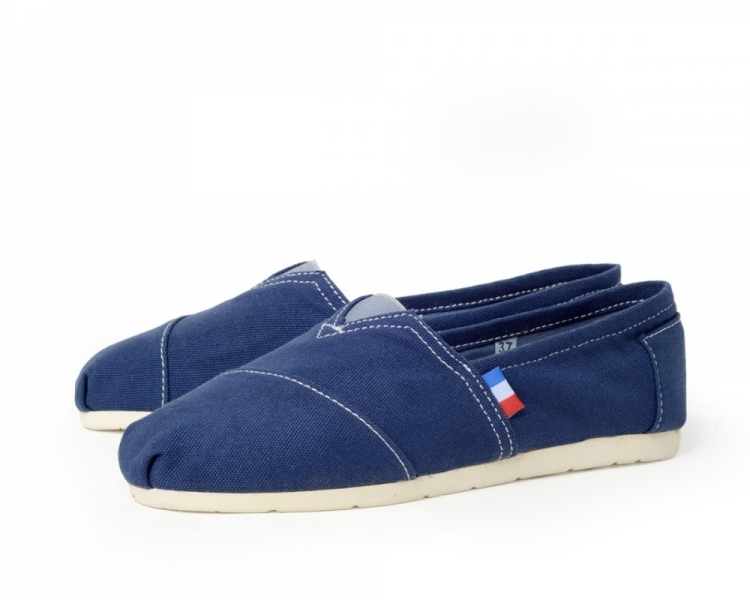 Espadrille bleu marine
