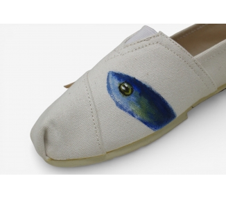 Espadrille blanche Sardines