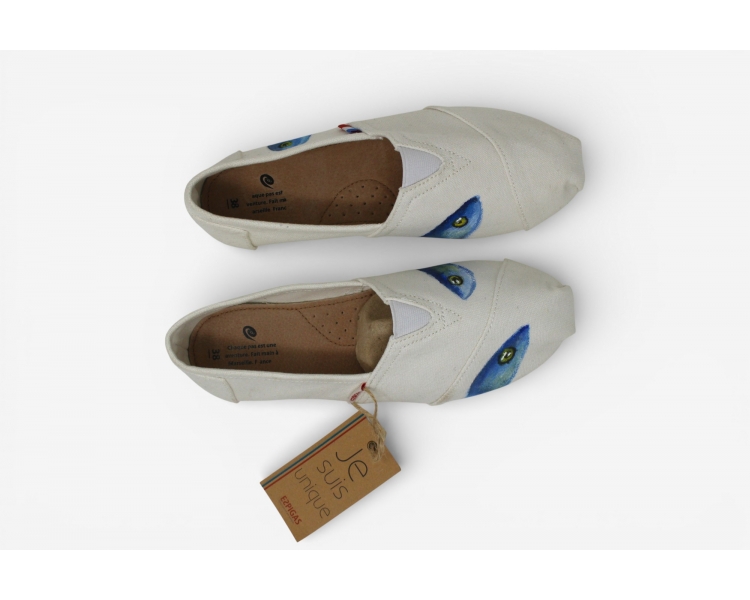 Espadrille blanche Sardines