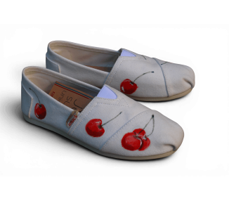 Espadrille blanche Cerise