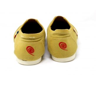 ESPADRILLE JAUNE MADRAS