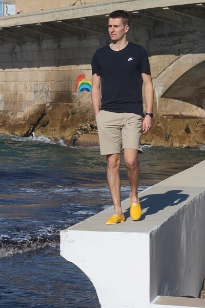 espadrille a lacet blanc